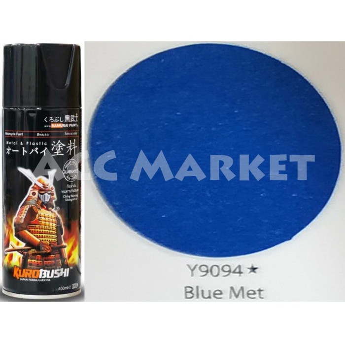 Pilox Samurai Pilok Pylox Biru Blue Met Y9094