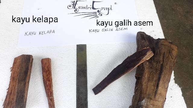 Pipa galih asem golden ring SLIM 9-10 cm