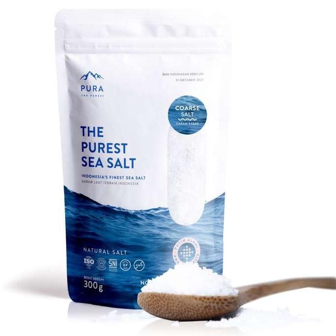 

PURA PUREST SEA SALT 300 GR - GARAM LAUT NATURAL/ himalayan salt