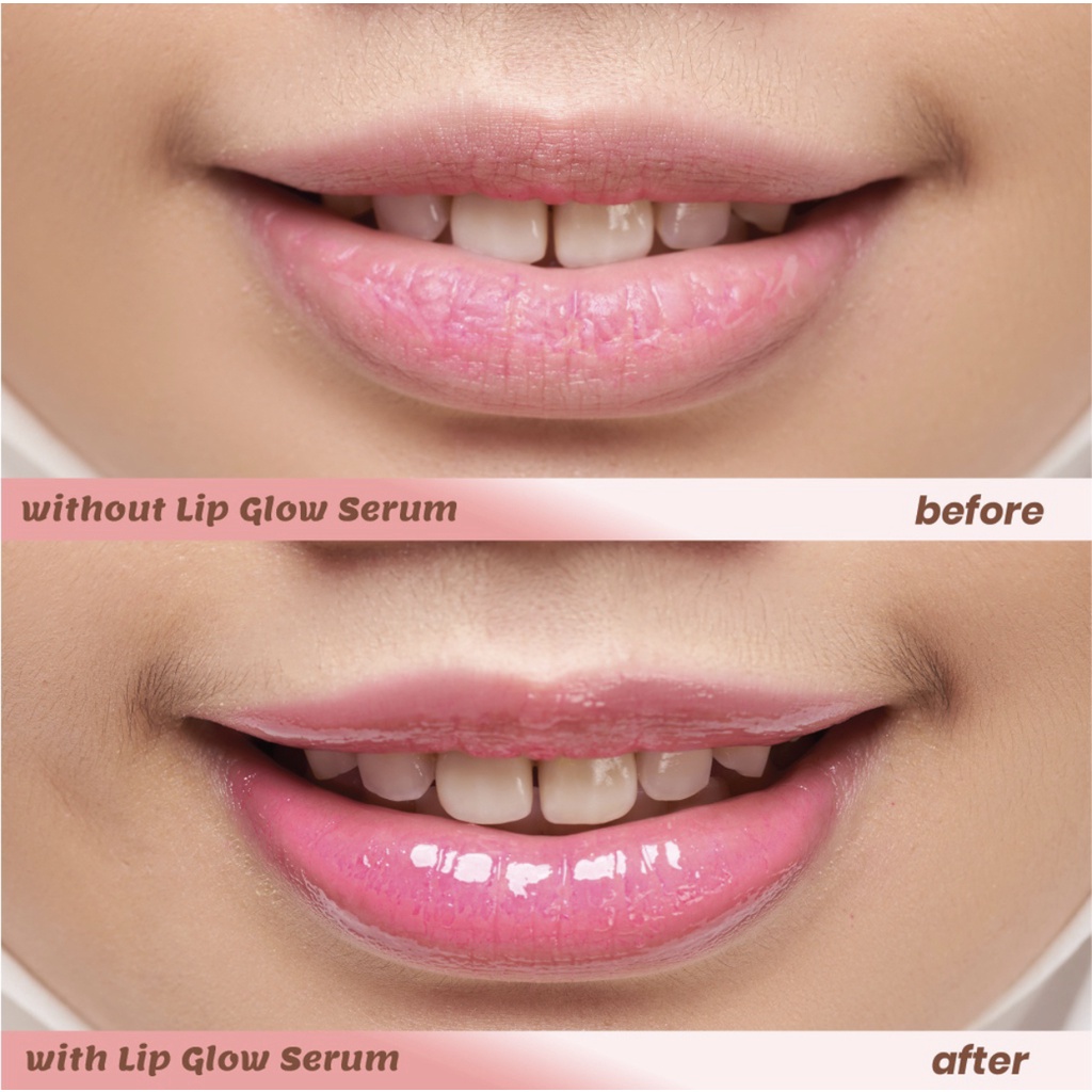 SALSA Lip Glow Serum - Moisturizing Serum Bibir TINTED COLOUR CHANGING PERTAMA