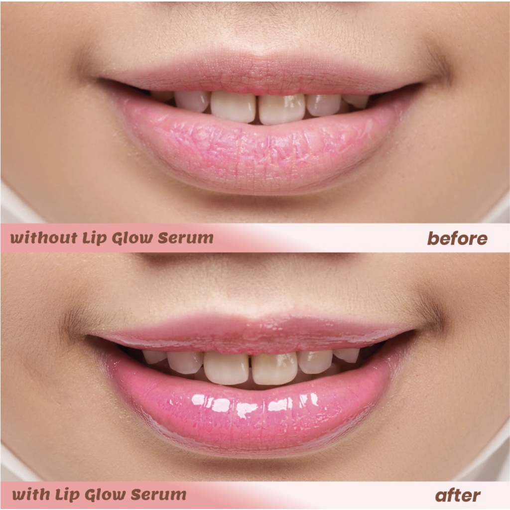 SALSA Lip Glow Serum - Moisturizing Serum Bibir TINTED COLOUR CHANGING PERTAMA