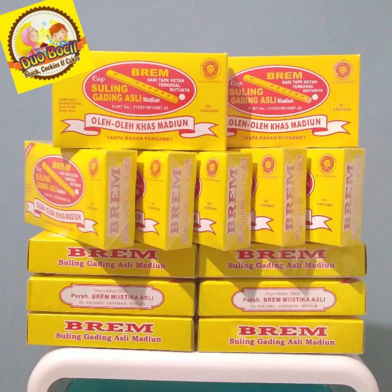 

Brem Suling Gading Jumbo Asli Madiun - Duo Bocil Snack