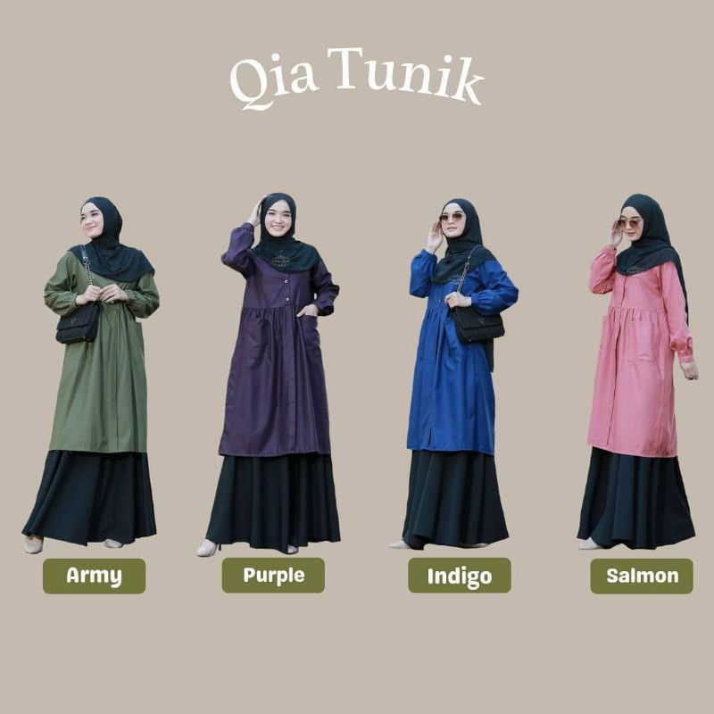 QIA TUNIK BY FANIAHIJAB.ID