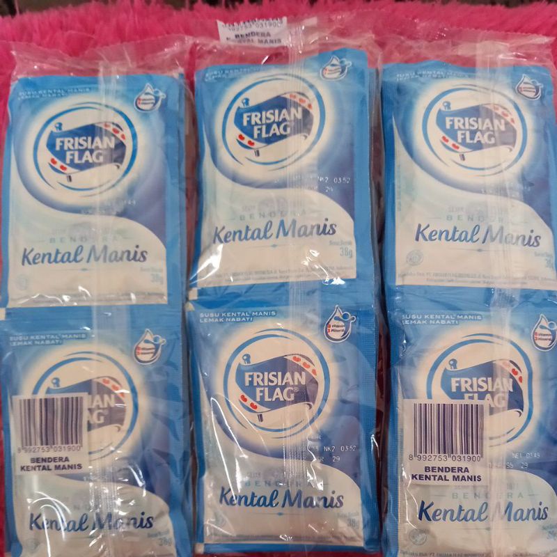 

frisian flag/susu kental manis putih dan coklat