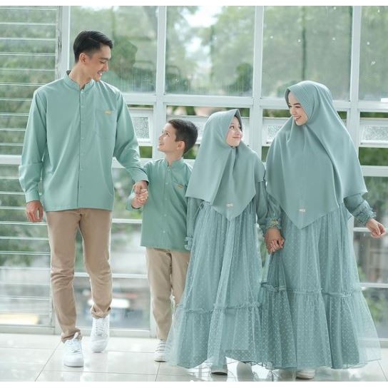 Gerai Aliyah | Family Series Dress Anak (Ocean)