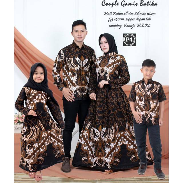 GROSIR BATIK SARIMBIT KELUARGA, COUPLE FAMILY