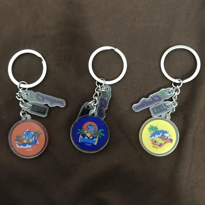 keychain bt21 chatime official koya mang shooky