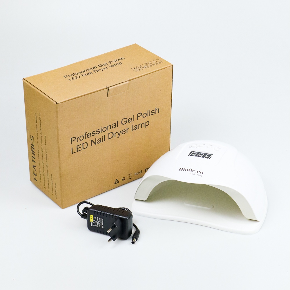 Biutte.co Pengering Kutek Kuku UV LED Nail Dryer 72 W 36 LED - X5 Plus - White