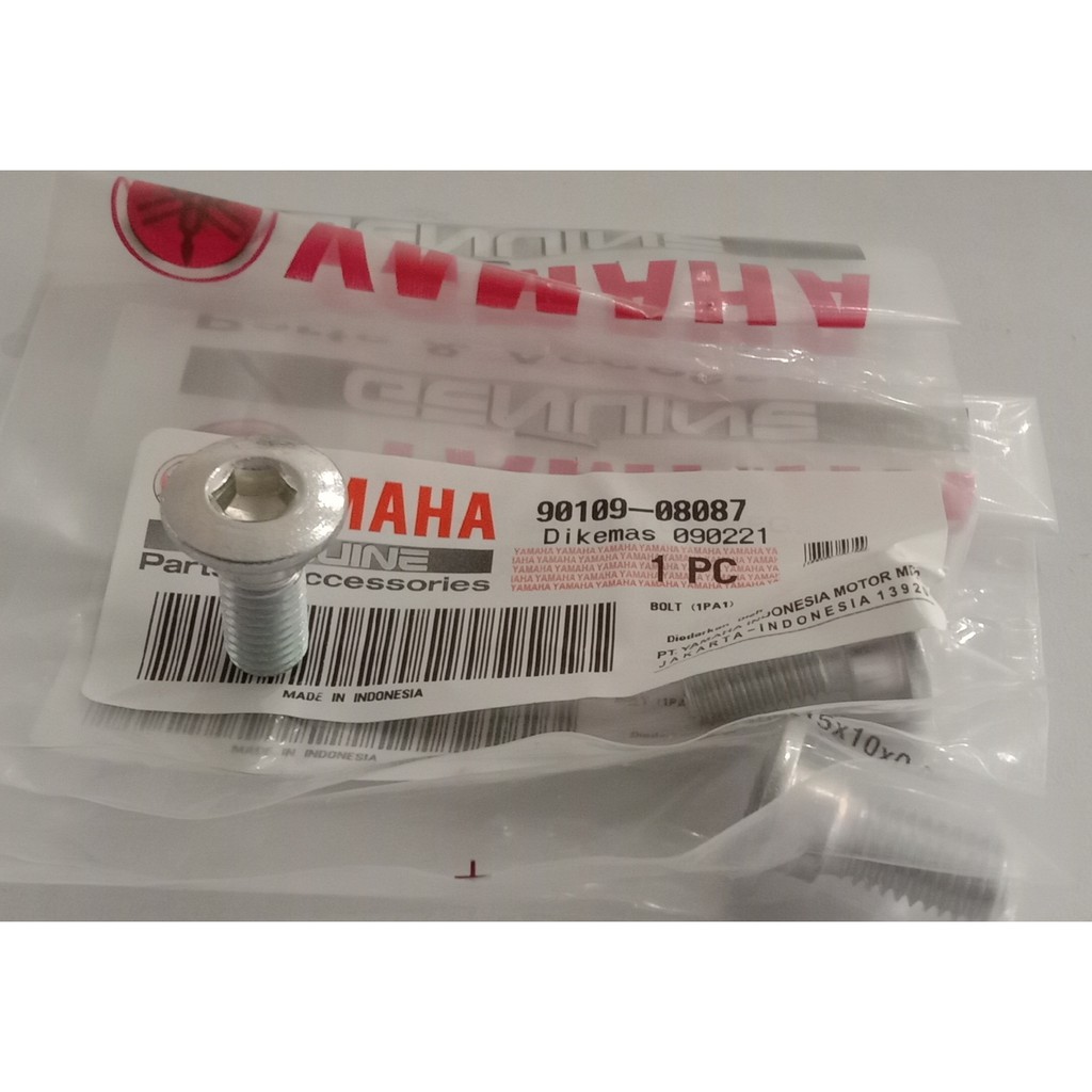 BAUT DISCBRAKE BLK / BAUT PIRINGAN CAKRAM BLK VIXION NEW / 90109-08087