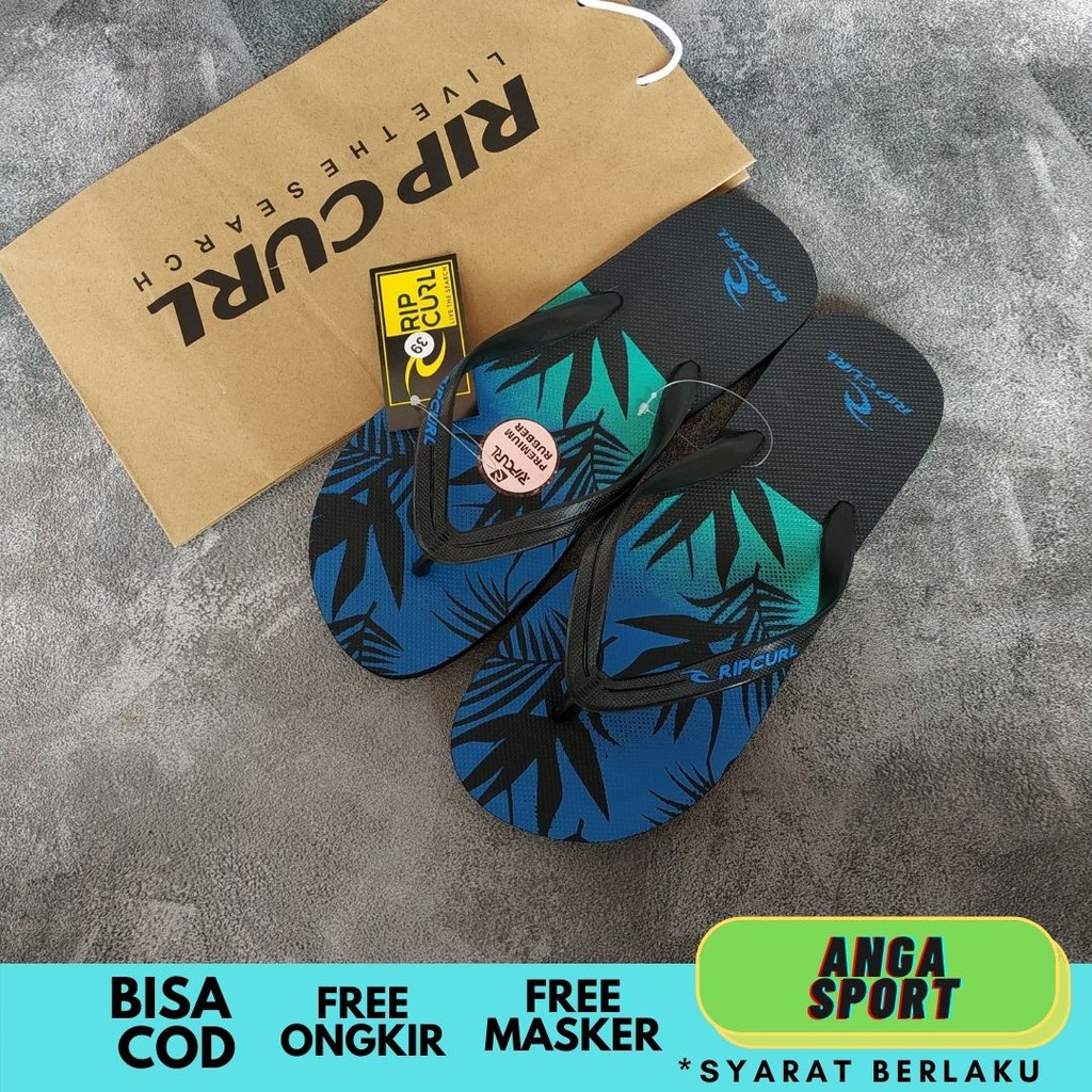 SANDAL JEPIT RIPCURL / SANDAL KASUAL PRIA / SENDAL DISTRO COWOK / SENDAL SURFING MOTIF PREMIUM