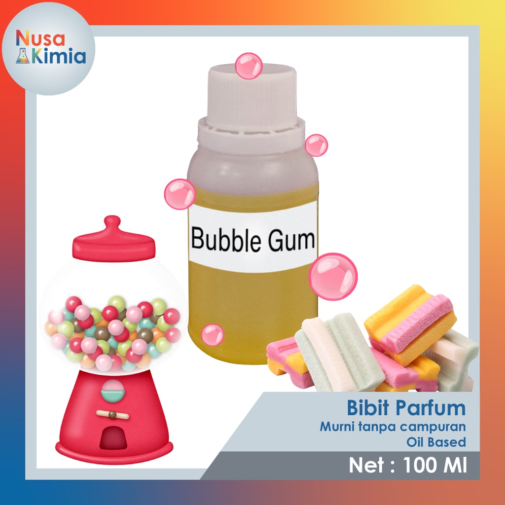 Bibit Parfum BUBBLE GUM - Biang Parfum Bubble Gum - Bubble Gum Fragrance Oil