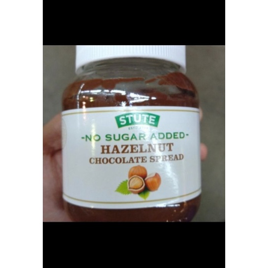 

stute hazelnut chocolate spread selai jam choco coklat cokelat no added sugar 350gr free gula
