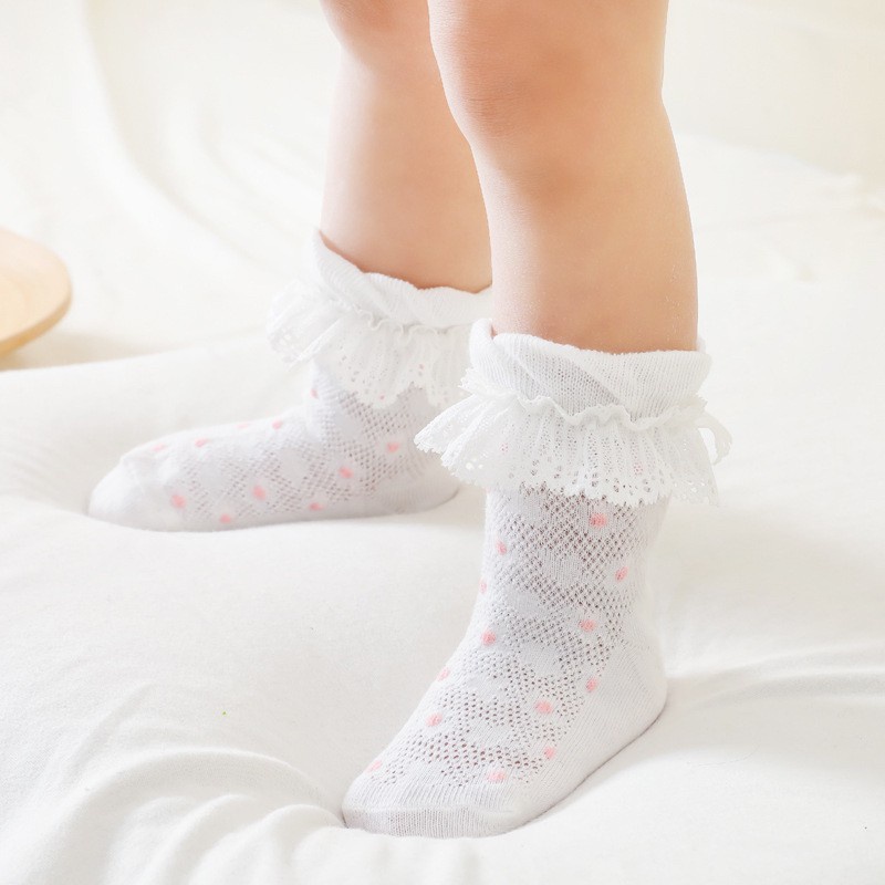 0-5 thn | KAOS KAKI BAYI ANAK IMPOR NEWBORN SOCKS PEREMPUAN catalog QN QAi