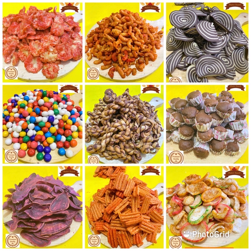 

(BUTTER SNACK) SNACK TERLENGKAP MURAH JAJANAN KUE KERING CAMILAN PEDAS JAJANAN RINGAN MAKANAN KILOAN SNACK KILOAN