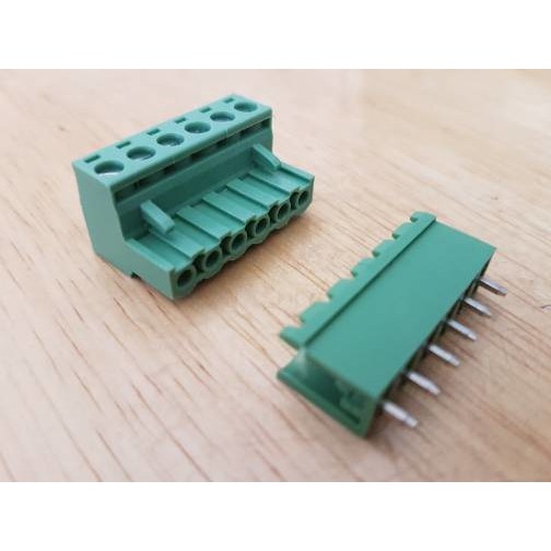 2EDG 5.08 mm 6P lurus Green Terminal pin Block Connector screw 5.08mm pitch blok 6 pin 6pin p