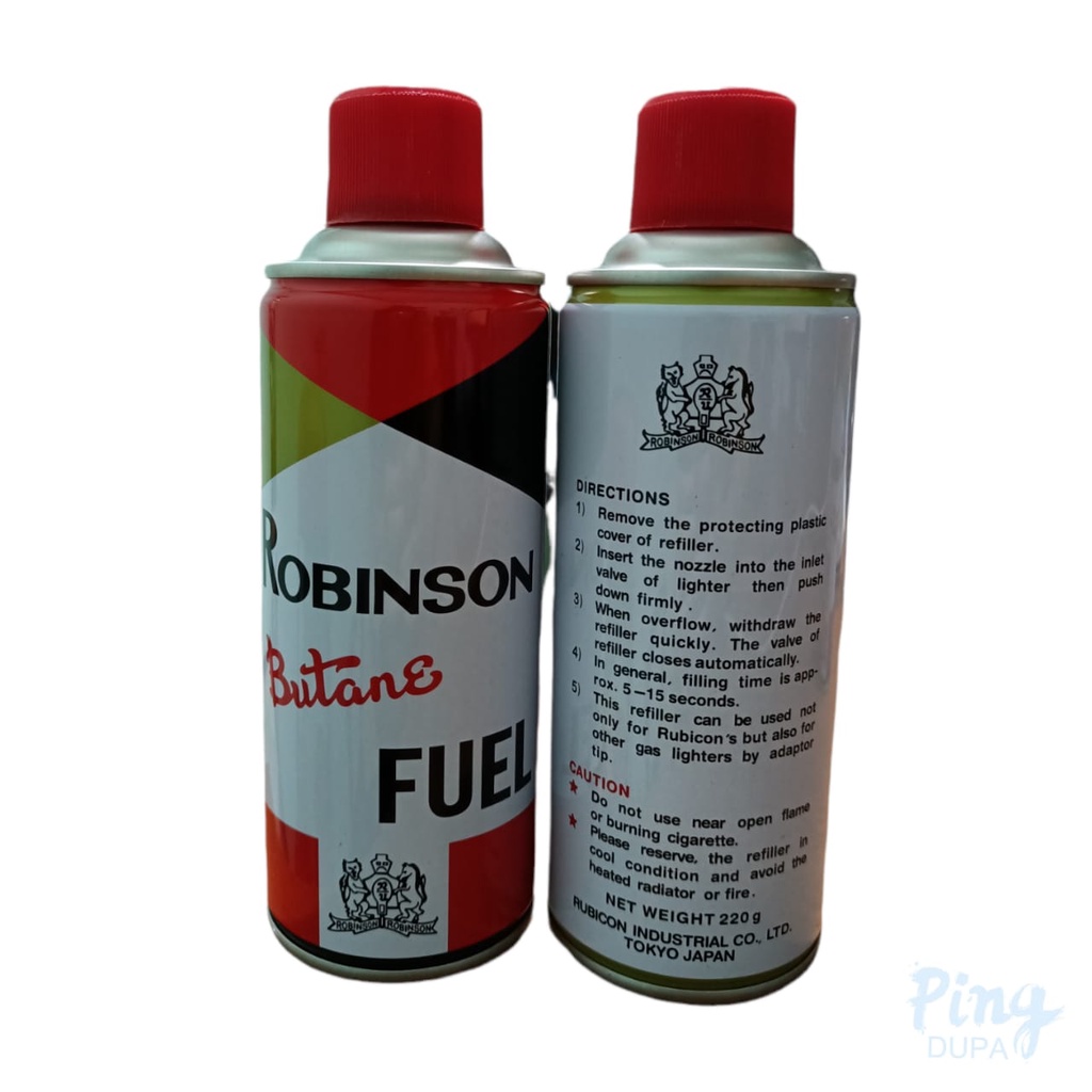 Robinson isi ulang Korek Api Gas 220Gr