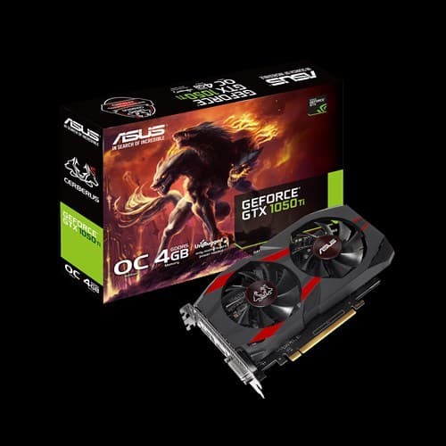 VGA Card Asus GTX 1050TI Cerberus 4GB DDR5 128Bit OC