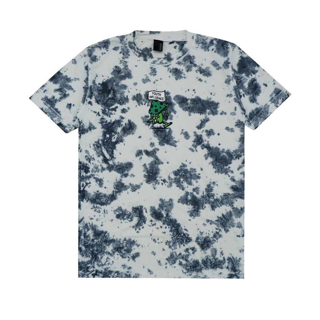 CRUSH EXP Kaos Tie-dye TSC0802 - WHITE