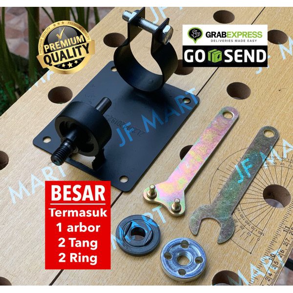 Adapter Adaptor Stand Holder Dudukan Bor ke Gerinda Meja Circular Saw