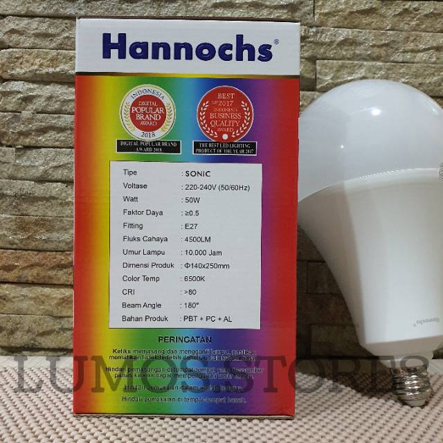 Lampu Led Hannochs 50 Watt Sonic