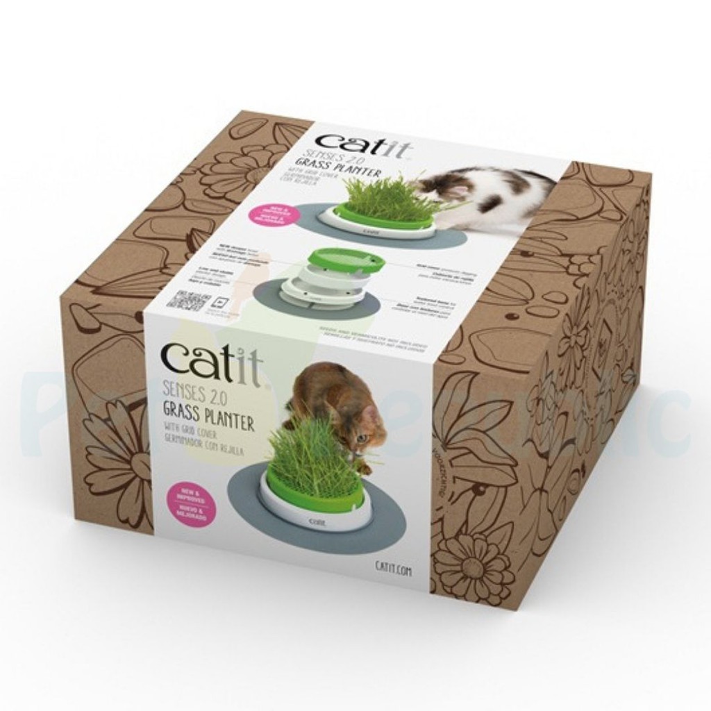 

CATIT Mainan Kucing Senses Grass Planter