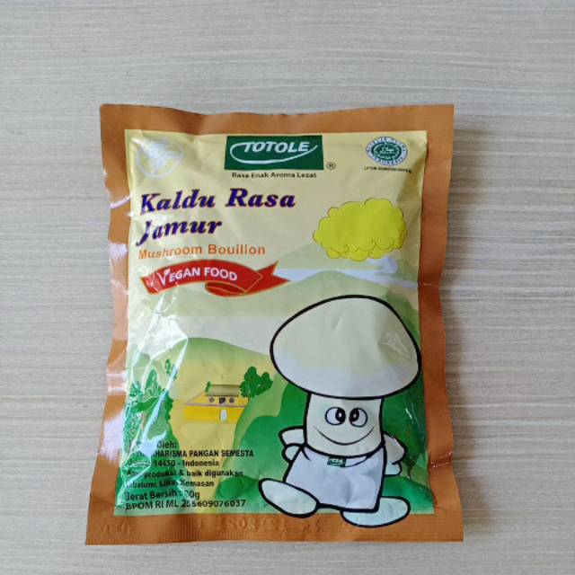 

TOTOLE KALDU JAMUR / KALDU RASA JAMUR / TOTOLE 80GRAM