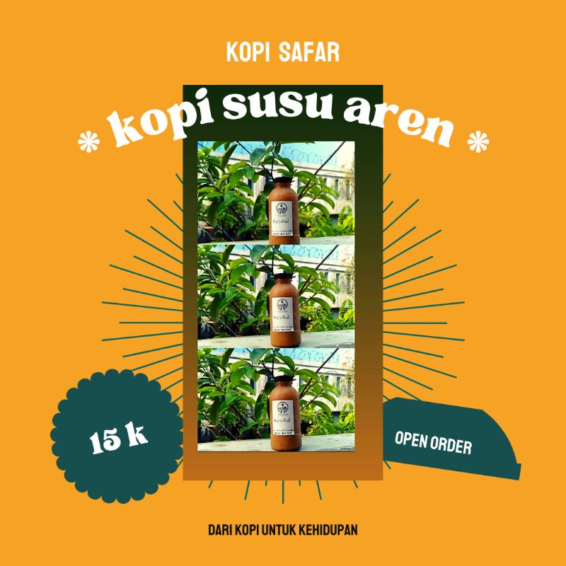 

kopi susu aren