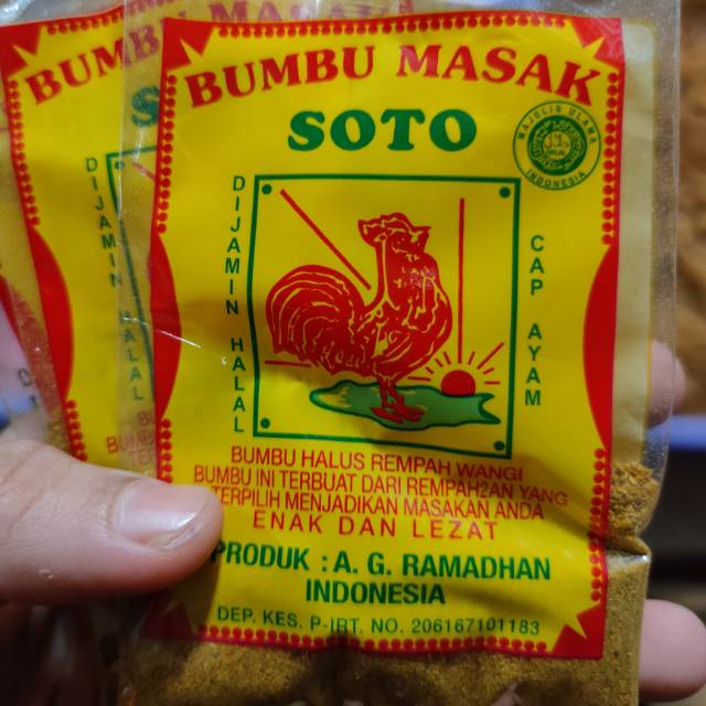 

Bumbu Masak Soto Cap Ayam