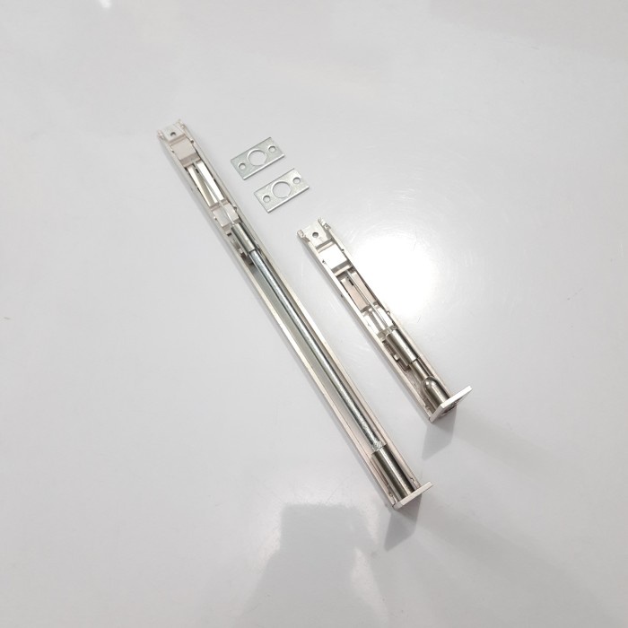 Grendel Tanam 6Inch + 12Inch Aluminium / Grendel Pintu Double