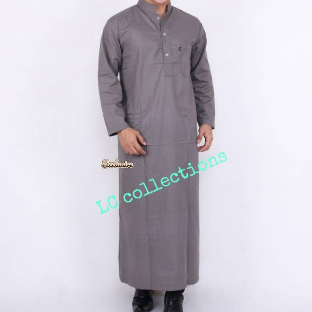 JUBAH MUSLIM PRIA POLOS WARNA BEST QWALITY LCC