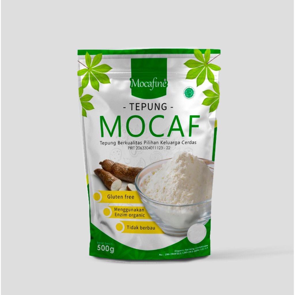 

Moccafine - Tepung Singkong - Tepung Mocaf 500gr - Bebas Gluten