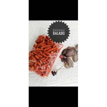 

CEMILAN SNACK BIDARAN BALADO kemasan 250gram