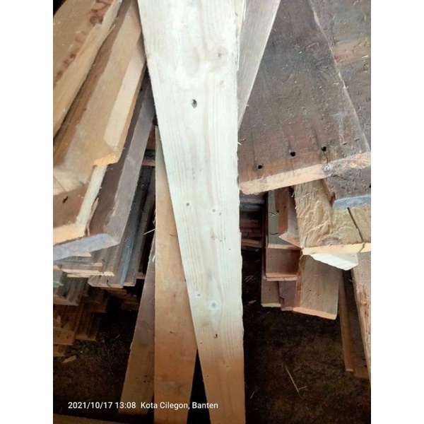 Jual Kayu Jati Belanda bekas Pallet