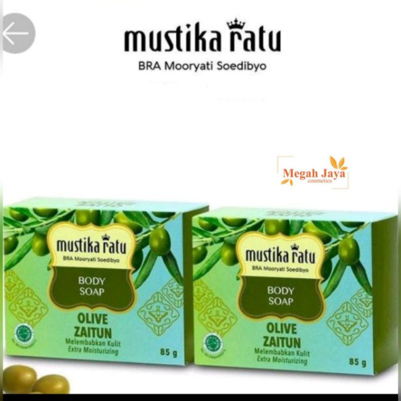 MUSTIKA RATU BODY SOAP ZAITUN 85 GR @MJ