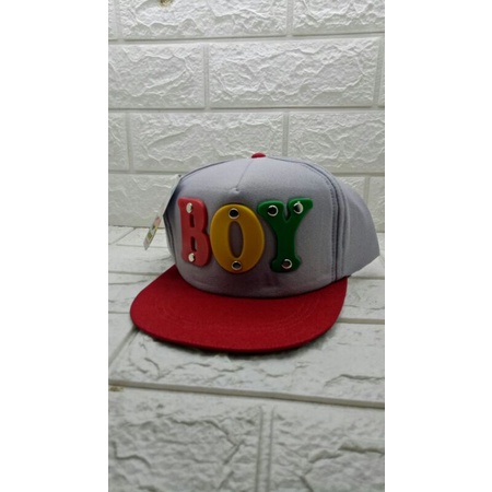 Topi Anak Snapback anak/Topi ploking anak/topi anak karakter-Boy 2