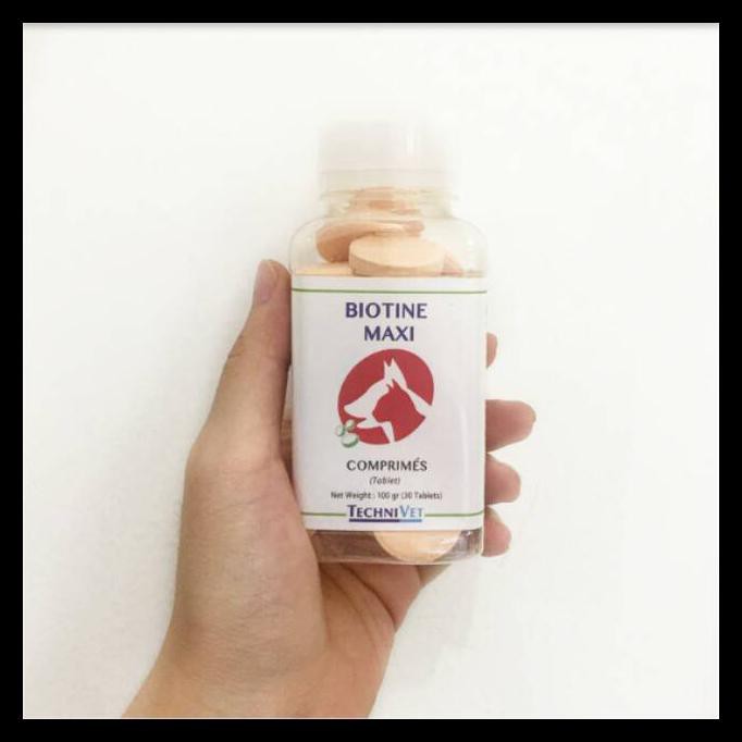{BISA COD} Biotine Maxi vitamin bulu HEMAT Kode 462