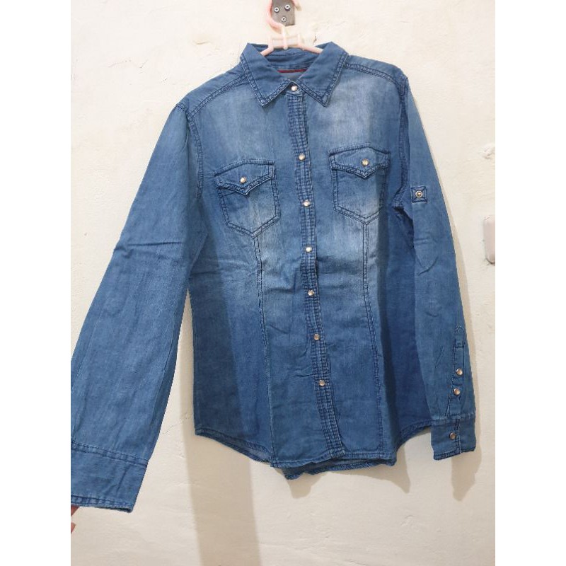 [NEW] Kemeja Logo Jeans Wanita