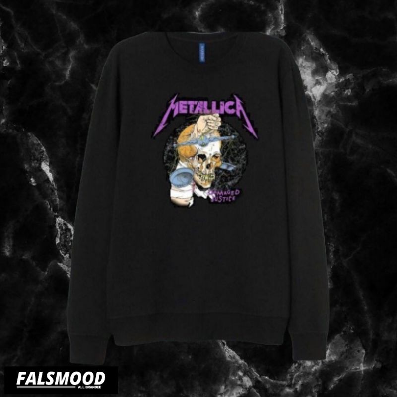 CREWNECK H&M METALLICA