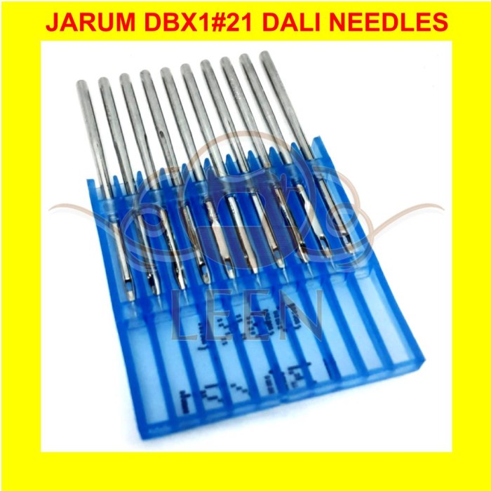 Jarum Jahit Highspeed DALI DBX1 No 21 High Speed Needles DB x 1 LEEN