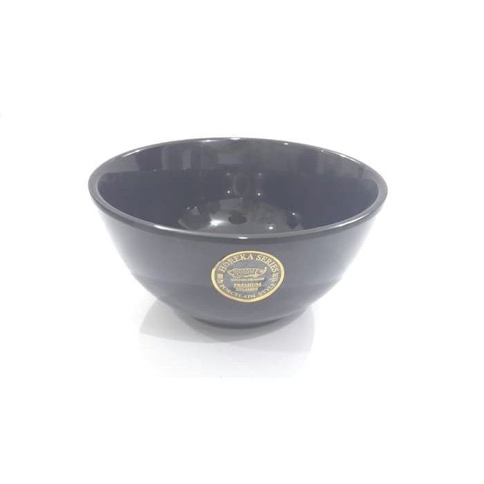 Mangkok Sup Horeka Hitam 6 inc Golden Dragon W5906