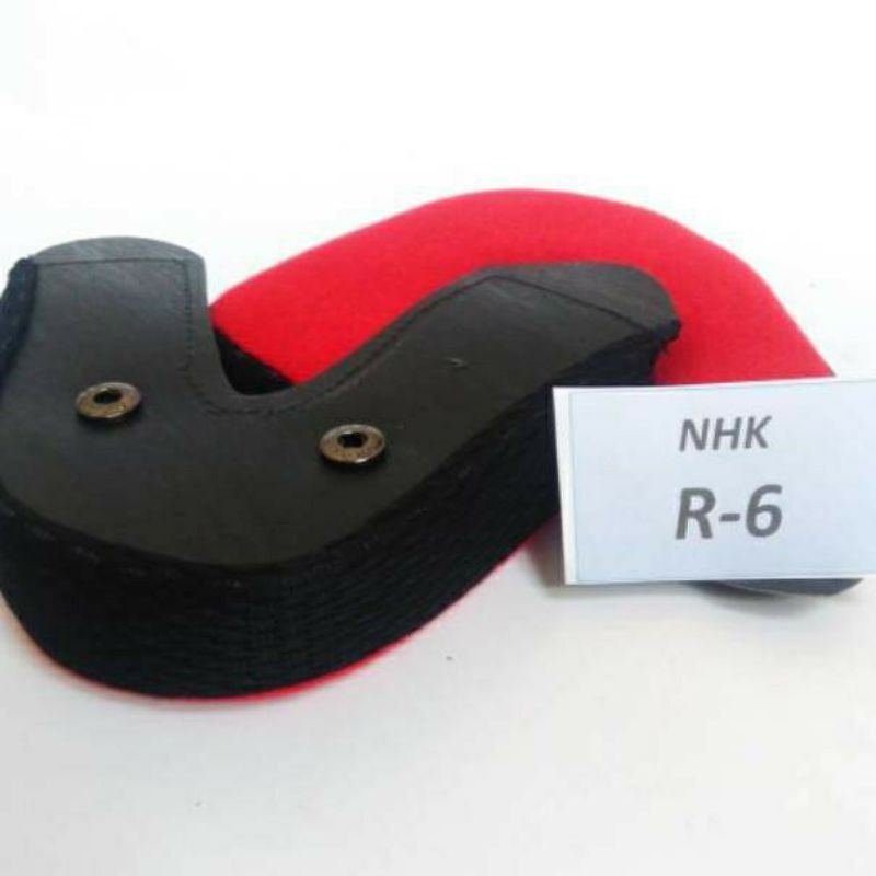 BUSA HELM SET KANAN KIRI NHK R6 SPON PIPI R 6 KANCING BESI PREMIUM