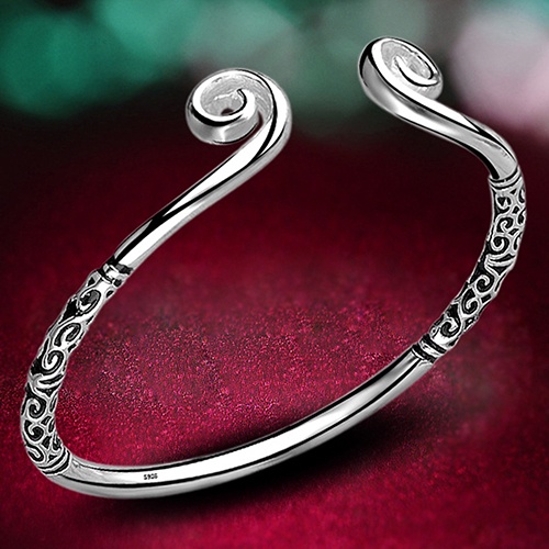 Hu Hu Hu Hu Hu Alat Bantu Pasang Kacamata♡ Gelang Bangle Open Desain Monkey King Magic Spell Untuk Wanita