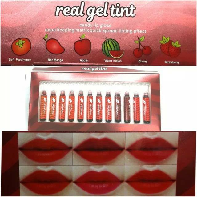 LIP TINT REAL GEL TINT 7680 ISI.12