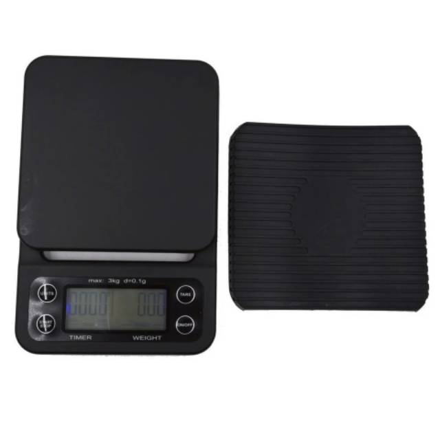 TIMER COFFEE SCALE TIMBANGAN KOPI DAPUR HIGH QUALITY LCD 3KG TAFFWARE BERKUALITAS TIMBANGAN KUE