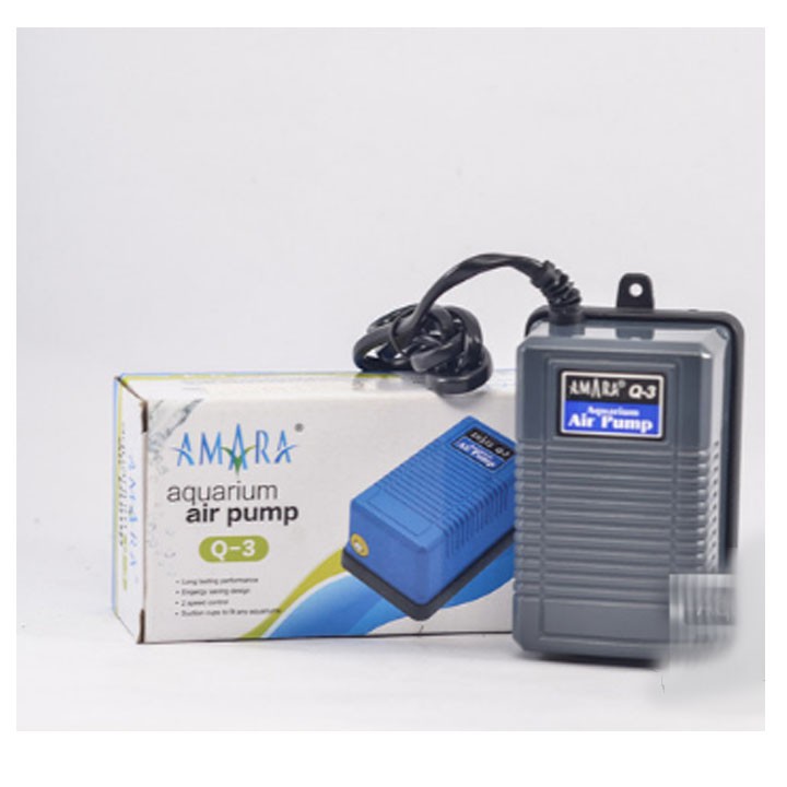 Mesin Oxygen 1 Lubang - Amara Airpump 1 Way/Areasi/Areator Mesin Oksigen Aquarium Aquascape Kolam