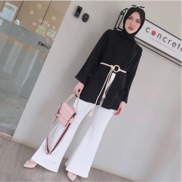 SHE 1KG MUAT 5PCS | CUTBRAY PANTS CELANA PANJANG SCUBA POLOS PREMIUM HITS SELEBGRAM
