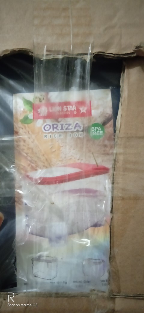 Rice Box 12,5 Kg Lion Star Tempat Beras Rb-17 Oriza
