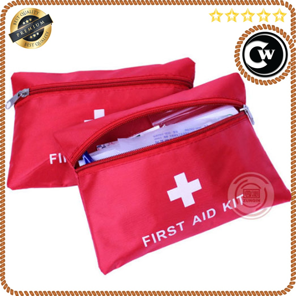 Perlengkapan Obat Mini First Aid Kit P3K 13 in 1