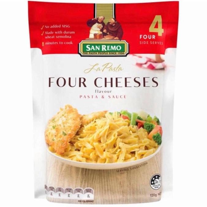 

SAN REMO La Pasta Four Cheese 120 Gr