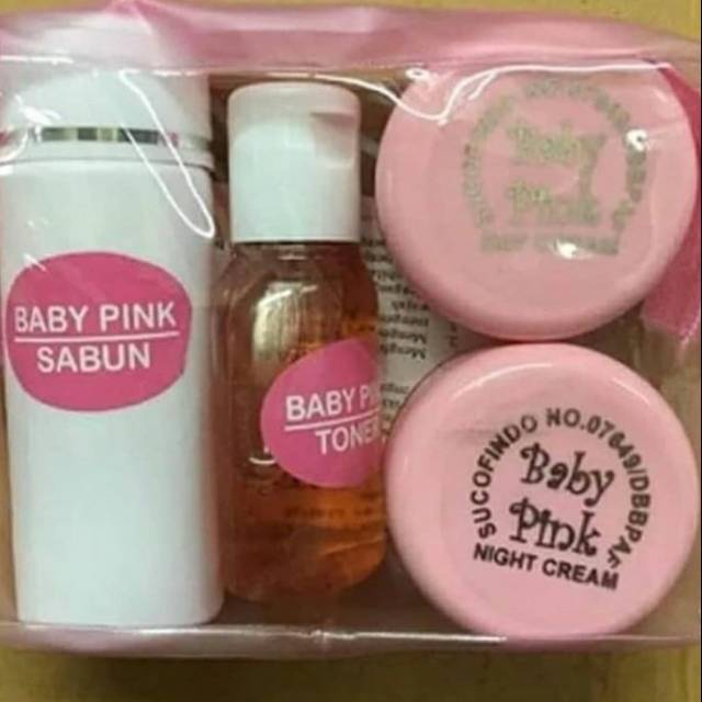 Cream baby pink